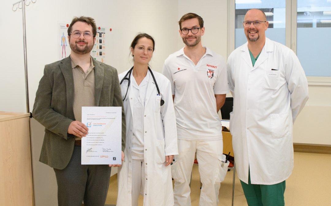 Krankenhaus Braunau als CRPS-freundliche Einrichtung ausgezeichnet