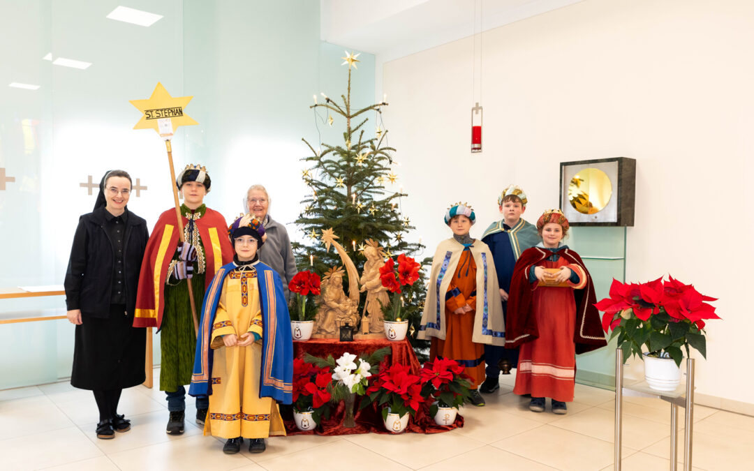 Krankenhaus Braunau belohnt Sternsinger mit einem Mittagessen