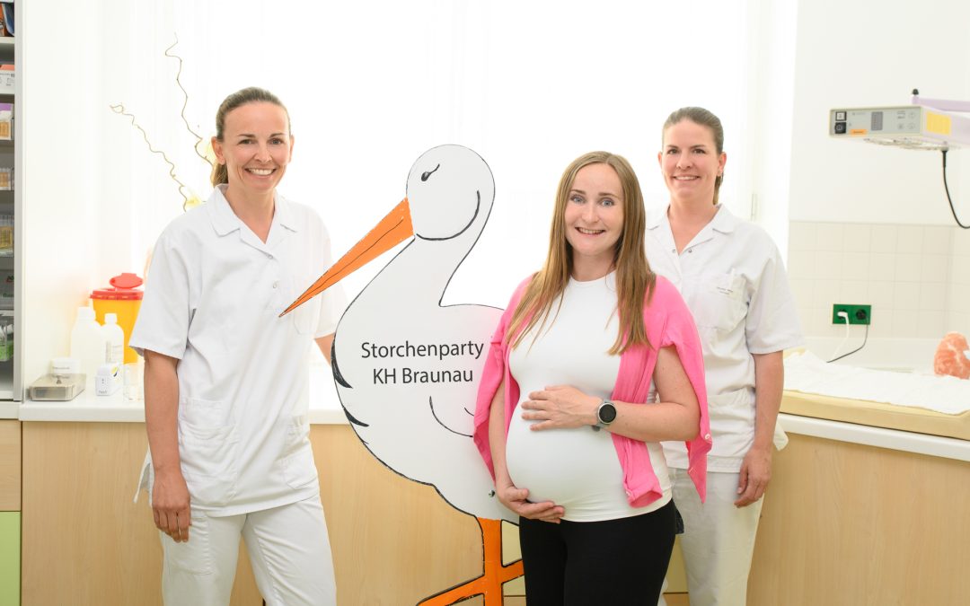 Krankenhaus Braunau lädt zur 1. Storchenparty 2025