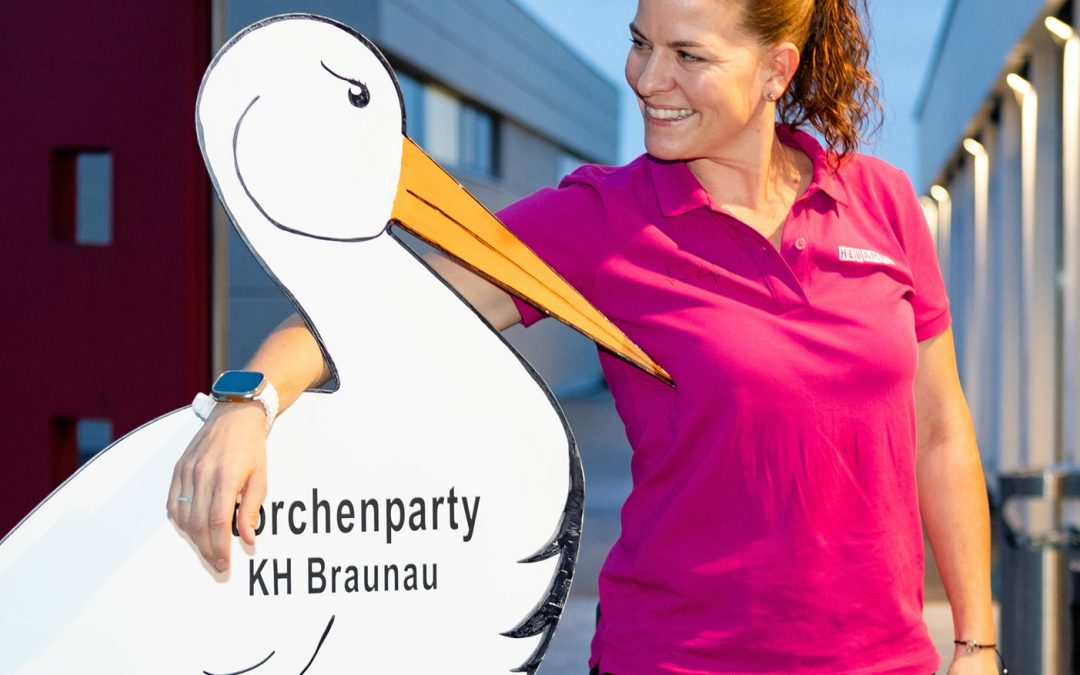 Krankenhaus St. Josef Braunau lädt werdende Eltern zur Storchenparty