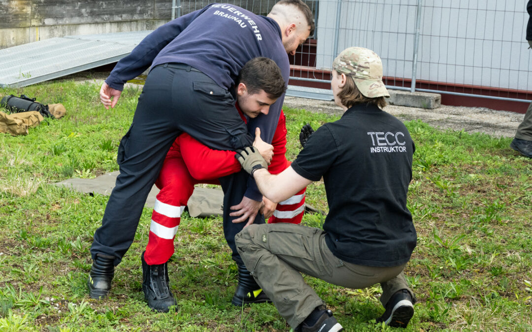 TECC-Kurs am Krankenhaus Braunau: Verletzte Personen in Gefahrensituationen optimal versorgen