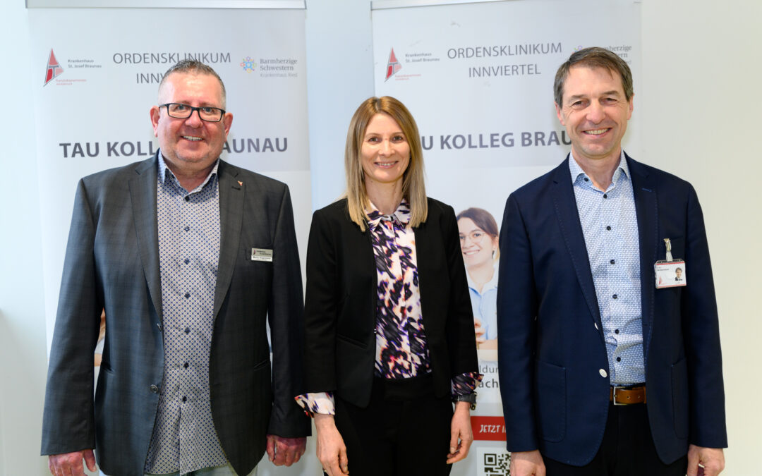 Krankenhaus Braunau: Michaela Ober neue Direktorin am TAU-KOLLEG