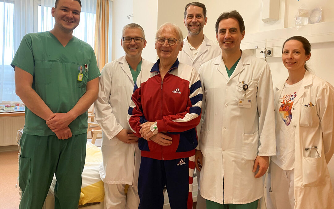 Minimalinvasive Reparatur eines angeborenen Mitralklappenfehlers