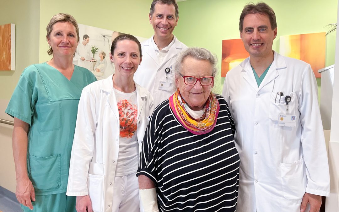 Minimalinvasiver Ersatz der Trikuspidalklappe